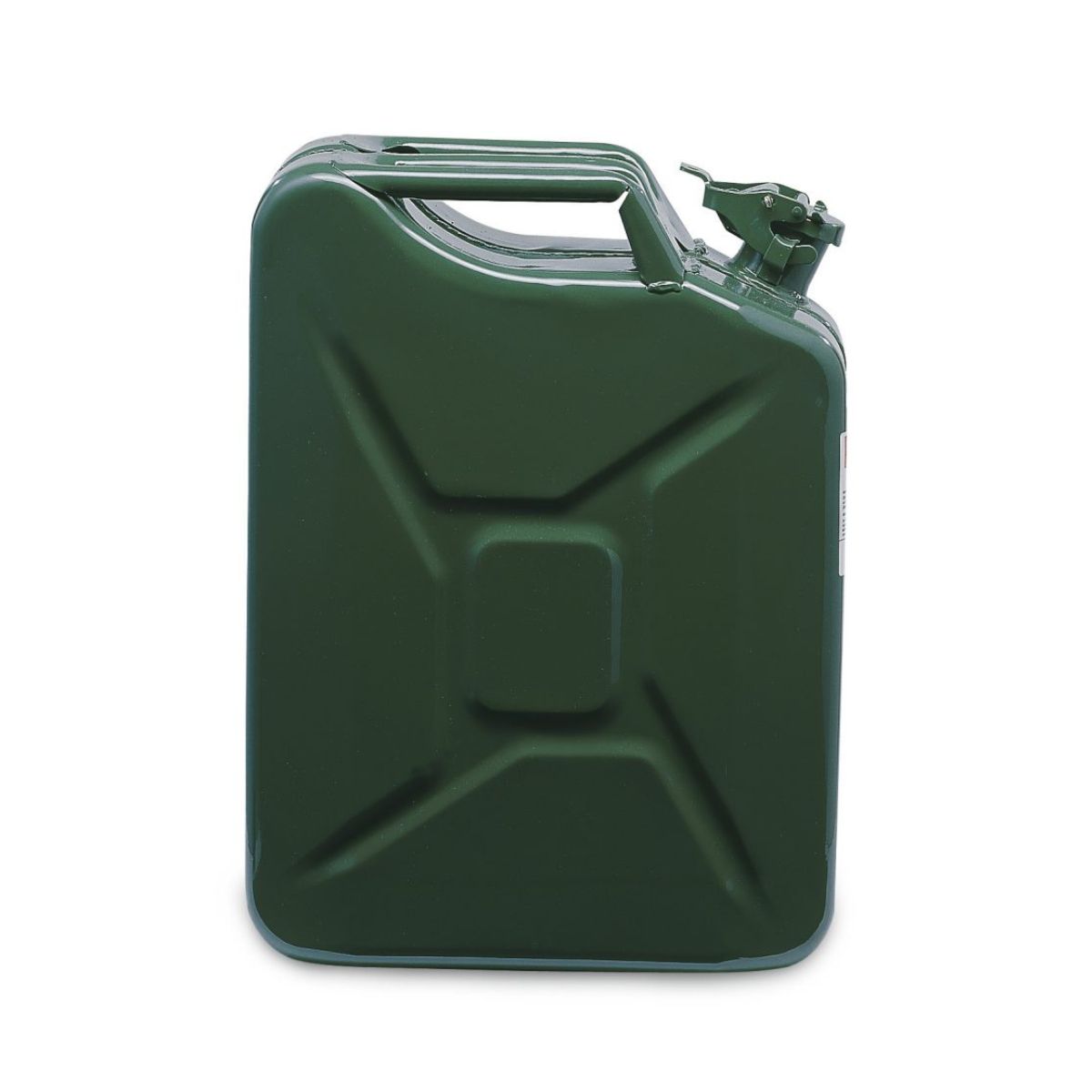 BIDON DE METAL 20 L. bidon de metal verde en Malaga