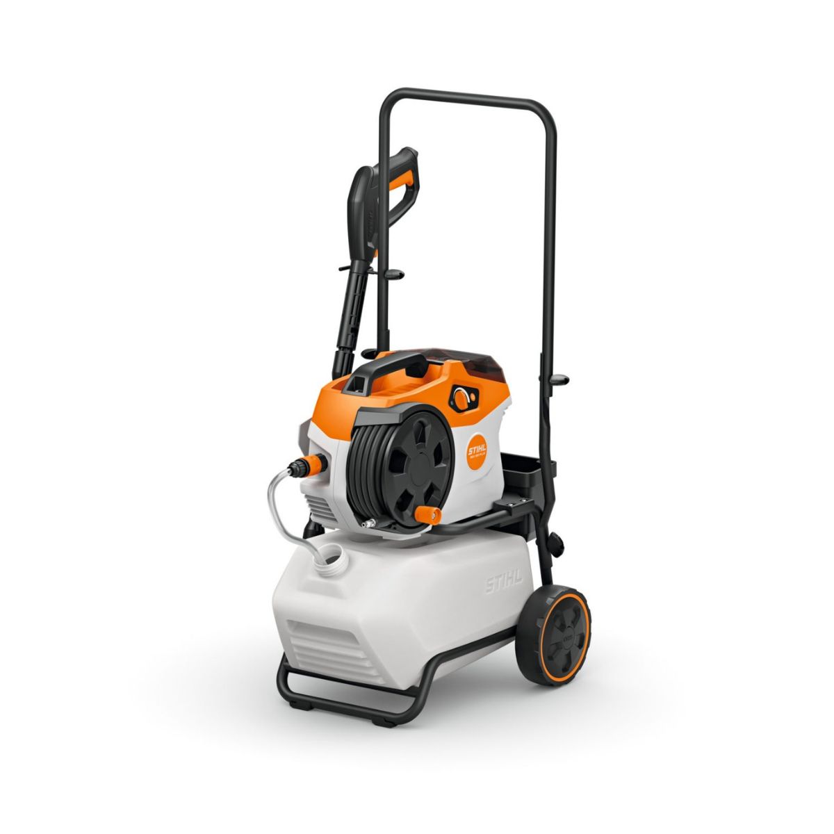 Carro con Depósito de Agua STIHL para transporte de hidrolimpiadoras de batería Carro con Depósito de Agua STIHL para transporte de hidrolimpiadoras de batería