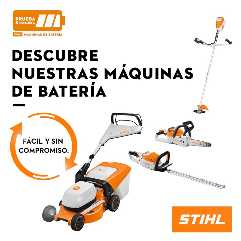 alquiler de maquinaria de jardin STIHL en Coin, Malaga